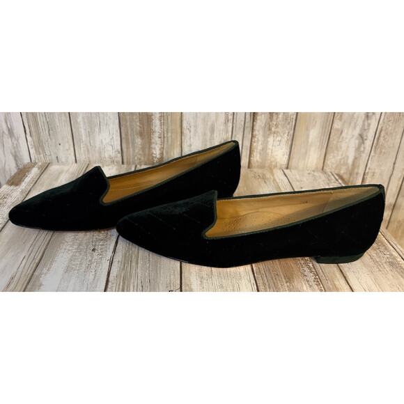 VANELi Women's Hunter Green Velvet Loafer Size 7.5 - Picture 1 of 6